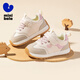 Mini Balabala baby toddler shoes for boys and girls, 2025 autumn new children's shoes, outdoor casual shoes, pink color 25, inner length 165