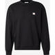 Calvin Klein men's top CK new warm and comfortable cotton black daily casual top simple breathable fashion men's sweatshirt Black one size |