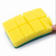 Donau Dream dishwashing sponge block scouring pad kitchen cleaning artifact double-sided durable thickened dishcloth for cleaning pots magic sponge wipe right-angle sponge wipe (1 piece)