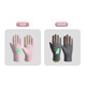Forty thousand kilometers winter children's cycling gloves outdoor skiing cold-proof plus velvet luminous warm gloves for children aged 7-13 years old gray