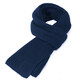 Scarf men's winter high-end solid color warm men's wool knitted scarf winter women's neck scarf hot sale in stock black 160-180cm
