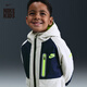 NIKE infant and child three-proof work jacket winter boys' warm and water-repellent cotton jacket NIKE TECH IQ9842