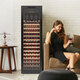 Vinocave wine cabinet, constant temperature wine cabinet, balanced moisturizing, air-cooled, frost-free refrigerator, home living room, wine refrigeration, office display cabinet, multi-functional ice bar, ultra-thin model, constant temperature and moisturizing, new design of blind window, first-class energy efficiency, 255L wine cabinet