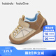 Bala Bala children's shoes baby stable shoes boys and girls shoes 2025 new spring and autumn shoes outdoor balaOne coffee color 00355 21 (foot length 12.8-13.2/inner length 14.2)