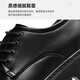 Heilan House HLA leather shoes men's British style leather shoes men's autumn and winter formal business casual shoes men T120 black 42
