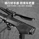 Captain Tas bicycle handlebar cover anti-slip shock absorption comfortable grip mountain bike handlebar riding universal bicycle handlebar grip accessories black