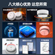 Jingxi German brand smoke sensor alarm smoke alarm smoke detector independent induction commercial fire alarm double upgrade escape self-rescue three-piece smoke alarm mask