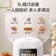 Midea rice cooker household rice cooker mini smart reservation multi-function millet porridge firewood rice small size 1-2-3-4 people easy to clean antibacterial white jade non-stick inner pot RE3020 3L energy-saving model new product in 2025