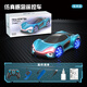 Shantou Lincun Douyin same style children's remote control car toy racing stunt concept car boy birthday gift charging drift stunt concept car Gulf blue dual control