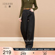 Sancai 2025 new winter casual jeans Ollie velvet straight pants loose trousers S
