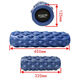 New fingertip 45cm foam roller yoga column massage yoga stick Pilates yoga roller solid mace 45cm black