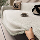 Pupan high-end cotton leprosy four-season sofa cover cloth anti-cat scratch sofa towel sofa cover sofa blanket sofa cushion Yaksi-green Strict quality control, selection of high-quality chenille, baby touch 180x130cm Recommended single seat without armrests Same price