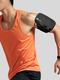 Kaooseen Japan imported quality sports mobile phone bag arm bag continuous cycling mobile phone arm bag men's and women's sports fitness equipment arm black meniscus protection suit (patellar strap pair + arm bag)