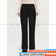 BOSIDENG women's down pants 2025 new casual, comfortable and warm high-waisted bell pants B250445106 black 8056 XS 155_62A_reference weight 95Jin Jin is equal to less than 0.5 kg