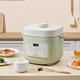 Thermos Mini Capacity Rice Cooker Home Rental Dormitory 1-3 Persons Small Multi-Function Rice Cooker Non-stick Layer Handle Design Smart Rice Cooker Quick Cooking Milk Green 6L Thermos Microcomputer Electric Pressure Rice Cooker Milk Green 1000W