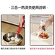 Jingsheng Jinshi three-in-one anti-scalding bowl clamp, anti-slip pliers, kitchen clamp, plate clamp, steamed vegetable insulated tray clamp, milky white - 1 pack, three-in-one double-headed use