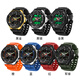 Haron Electronic Watch männlicher Schüler Teenager Wecker Waterdes Multifunktional Junior High School Schüler Sporttimer Luminous Electronic Watch H6197. Alles schwarz [Geschenkboxverpackung]