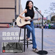 Meiyibo microphone floor stand cantilever tripod all-in-one folding portable artifact karaoke stand 1.35m disc base cantilever * single microphone clip