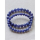Lihu Tanzanite Ocean Heart Tanzania Bracelet Women's Purple Sapphire Crystal Gem Single Circle Bracelet Jewelry Gift R45 About 6.5-6.9mm