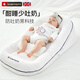 British Slope Pillow Baby Anti-Spitting Slope Mat Baby Bed-in-Bed Newborn Anti-Jumping Sleep Welsh White-Upgraded Large + Baby Blanket Default cm