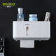 Shantou Lincun bathroom tissue box toilet storage toilet paper storage rack paper box toilet paper box wall-mounted waterproof roll paper tube large black