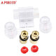 AGU car audio fuse fuse gold-plated glass fuse tube holder 10*38mm 10A-100A 10*38 fuse_70A (1 piece)