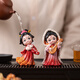 Yuxuan's Four Beauties Color Changing Tea Pets Can Raise Characters Xi Shi Tea Table Ornaments Yang Yuhuan Diao Chan Wang Zhaojun Han Clothing National Trend Wang Zhaojun - Color Changing Model