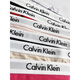 Calvin Klein美国CK 舒适女士三角内裤 LOGO腰围官方正品 QD3892-601_602波尔多红 高腰三 XS