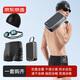 Made in Tokyo, swimming trunks, goggles, swimming cap, swimming bag, four-piece suit, men's flat swimming equipment, black XL