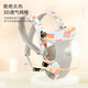Babypark baby bag baby front-carrying baby multi-functional and lightweight children's front and back dual-use baby carrying artifact Antina Geometry-upgraded pressure-reducing X belt (even, labor-saving and easy to operate)