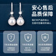 Zhou Baifu Silver Flower Shijia Pearl Earrings for Women 2025 New Earrings and Earrings Birthday Gifts for Girlfriends