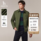 HAZZYS Men's Spring and Autumn Simple Men's Jackets Business Commuting Executive Style Jackets Men ASVZU0CCX14