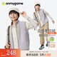 Onmygame children's koala velvet vest jacket warm boys and girls vest wow wear vest thickened spring and autumn cycle gray 130
