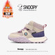 Snoopy Girls' Large Cotton Shoes Winter Snow Boots 2024 New Northeast Anti-Slip Children's Shoes Plus Velvet Sports Shoes Rose Red Plus Velvet 26