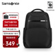 Samsonite Backpack Men's Commuting Business Backpack 15.6-inch Computer Bag Large Capacity Travel and Business \NU0 Black-15.6-inch Computer