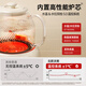 Nordic Warang health pot 0 glue all-glass thermostatic pot 1.2L home office flower teapot electric ceramic stove tea boiler stew pot integrated electric kettle national subsidy tea leakage