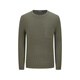 YOUNGOR wool sweater for men, wool blended, machine washable, easy to care for, not easy to pill or deform, 2025 shopping mall same style, dark green YYQW635281PYA L 105cm (recommended 145-165Jin Jin is equal to 0.5kg)