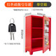 Shunwei evacuation guide box set fire emergency box shopping mall hotel hotel mini fire station mini emergency supply cabinet red evacuation guide box (empty box)