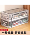Yusenyi shoe box shoe storage artifact transparent space-saving dust-proof shoe cabinet for storing boots drawer-type bed bottom foldable shoe rack 1 pack (medium size) thickened steel frame for stable stacking