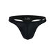 2 pairs of underwear, low-waisted sexy fitness T-pants for men, elastic tight-fitting U convex bag thong, white + white S