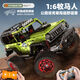 Shantou Lincun Building Block Toy Children's Assembled Wrangler Off-Road Vehicle Model Boy's Assembled Remote Control Car Gift Wrangler Off-Road Beast-Remote Controlled 2545 Particles