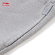 Li-Ning China Li-Ning Kung Fu Series Sweatpants Men's 2025 New Antibacterial Antibacterial Loose, Comfortable and Versatile Sports Pants Gray-1 S