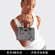 PRADA/Prada Women's Prada Galleria crystal decorated Duchesse mini handbag metal