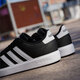 阿迪达斯（adidas）NEO男鞋秋冬季新款三条纹小白鞋轻便休闲鞋低帮运动鞋学生板鞋 GW9196黑色/白 44 (270mm)