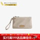 Leif Ankola Red Fashion Small and Exquisite Clutch Bag Women's Casual Shopping Lightweight Storage Daily Necessities Mobile Phone Bag Milk Tea Apricot