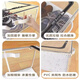 Fat Donglai's same style shoe box storage box, transparent shoe storage artifact, space-saving dustproof shoe cabinet for boot drawers, 4 pieces, medium size, thick steel frame/stable stacking