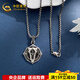 CHINA GOLD platinum zodiac war horse totem chain platinum zodiac war horse totem chain about 29.66g