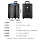 Xianke Outdoor Square Dance Trolley Portable Speaker Super Large Volume High Power Mobile Bluetooth Conference Speaker K Song 15-inch Subwoofer Speech with Microphone ST-1509X