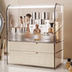 Miling cosmetics storage box dust-proof large-capacity desktop dressing table lipstick skin care products acrylic storage rack A transparent transparent dust-proof three-layer lipstick box