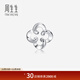 Chow Sang Sang Pt950 platinum stud earrings small flower platinum single earring 91063E pricing